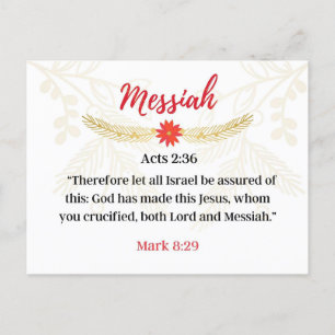 Dag 3. Namn Jesus Messiah Lägg till kalender Vykort