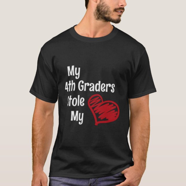 Dag 4 Klass-lärare för lärare i Kärlek T Shirt (Framsida)
