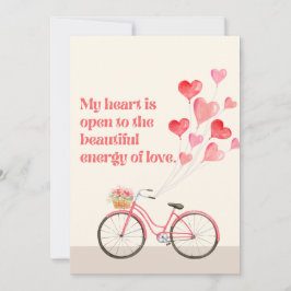 Dag 5 Heartfilt Manifest Kärlek-bekräftelsekort