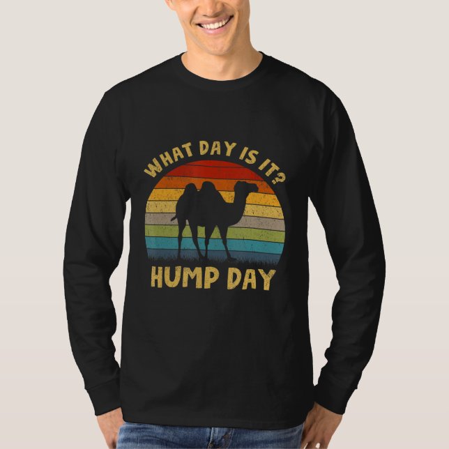 Dag är det Camel Hump-dagen T Shirt (Framsida)