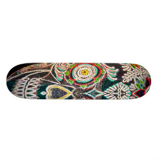 Dag av de Döda Neon Glöd Skateboard Bräda 20,5 Cm