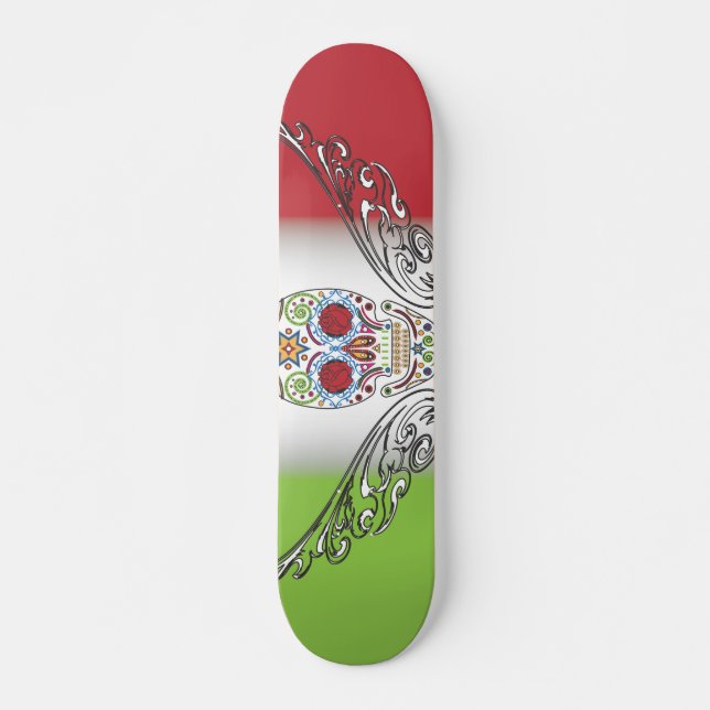 dag av dead skateboard bräda 21,5 cm (Framsida)