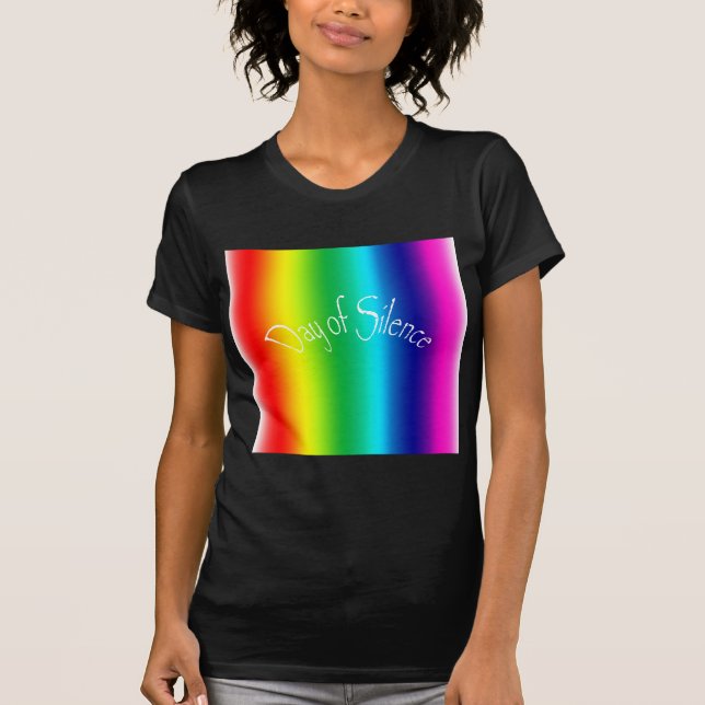 Dag av tystnad t-shirt (Framsida)