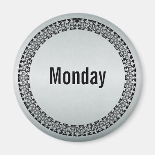 Dag av veckan Måndag Magnet