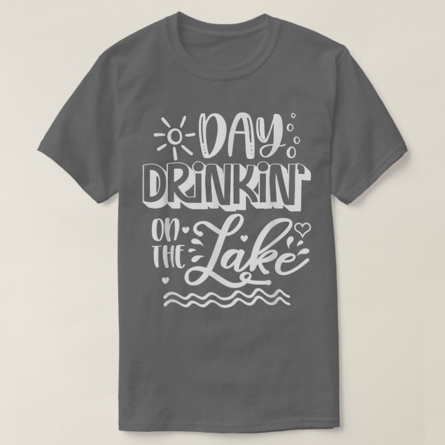 Dag då fartyget i Sjö dricker fångst C T Shirt (Design framsida)