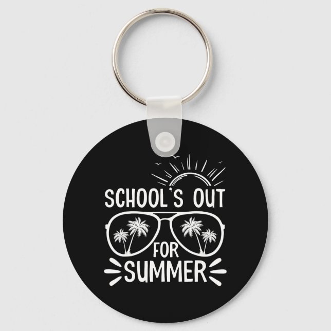 Dag då Skolor lämnas ut till sommarbarntea Nyckelring (Framsida)