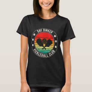 Dag dinker pickleball klubb rolig legend puns pens t shirt