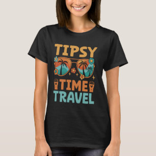 Dag Drinking Funny Retro Beach Sommar Coola Vacati T Shirt