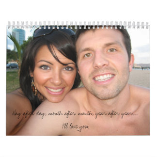 Dag efter dagen, månad efter månaden, år… kalender