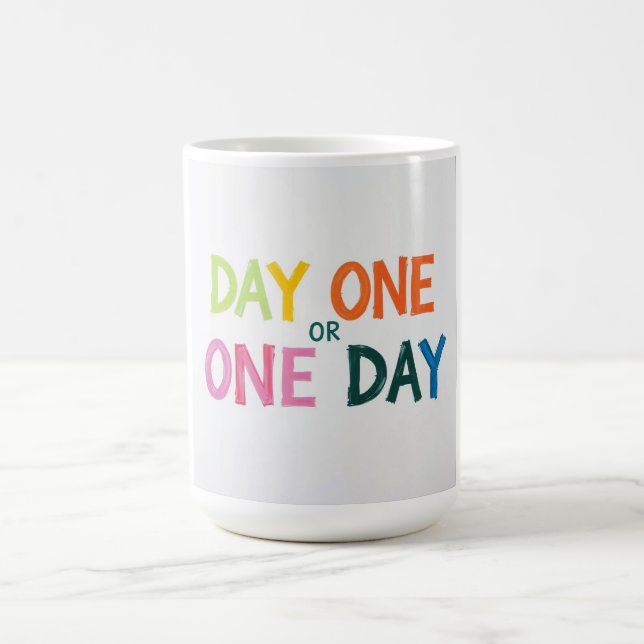 Dag Ett eller Ett Kaffemugg (Center)