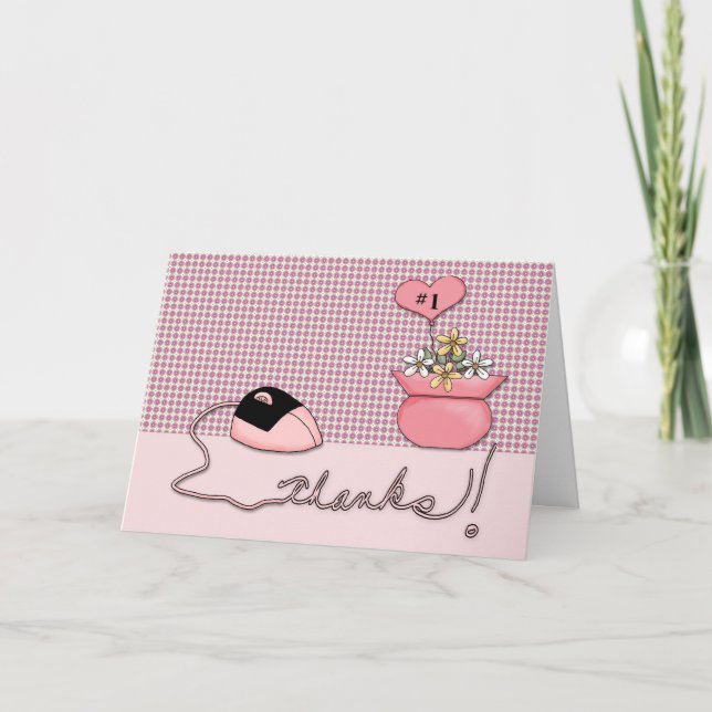 Dag för administrativ Professionell Kort (Framsida)