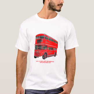 Dag för energi för röd London buss bra T Shirt