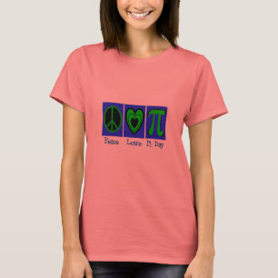 Dag för fredkärlekPi Tee Shirt