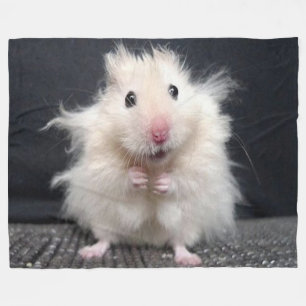 DAG FÖR HAMPSTER-DÅLIGAHÅR FLEECEFILT