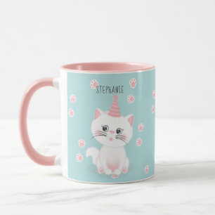 Dag för kattlåda mugg