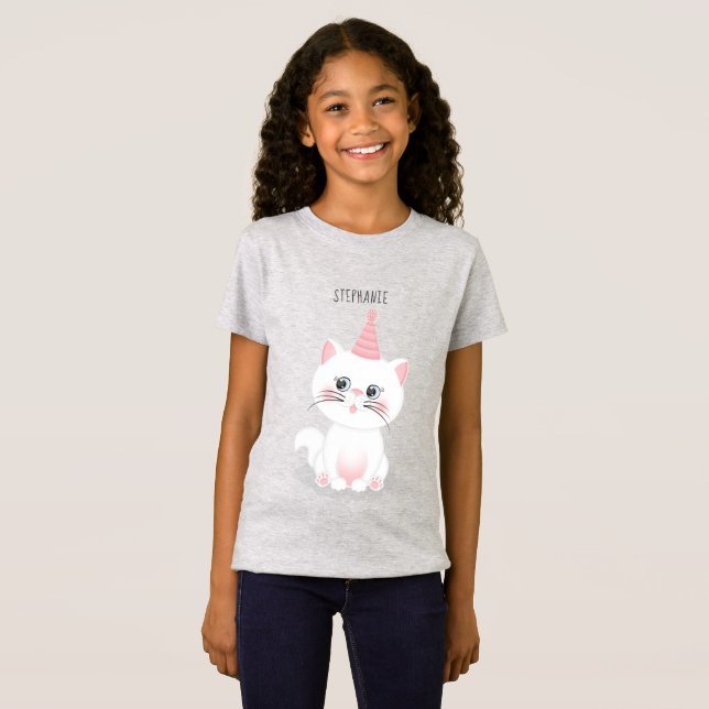 Dag för kattlåda t shirt (Hel framsida)