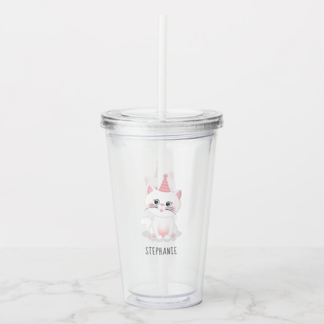 Dag för kattlåda take away mugg (Framsida)