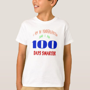 Dag för Kindergarteners 100 av School T-tröja Tee