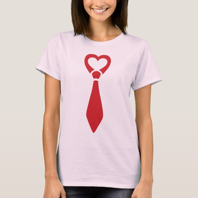 Dag för Manentine Tie T-shirt (Framsida)