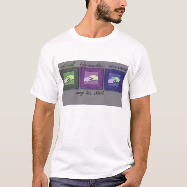 Dag för medborgareFibromyalgiamedvetenhet T-shirt (Framsida)
