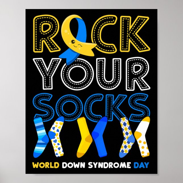 Dag för nedsynkronisering Sten - din sockelmedvete Poster (Framsidan)