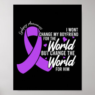 Dag för ökad medvetenhet om epilepsi månad poster