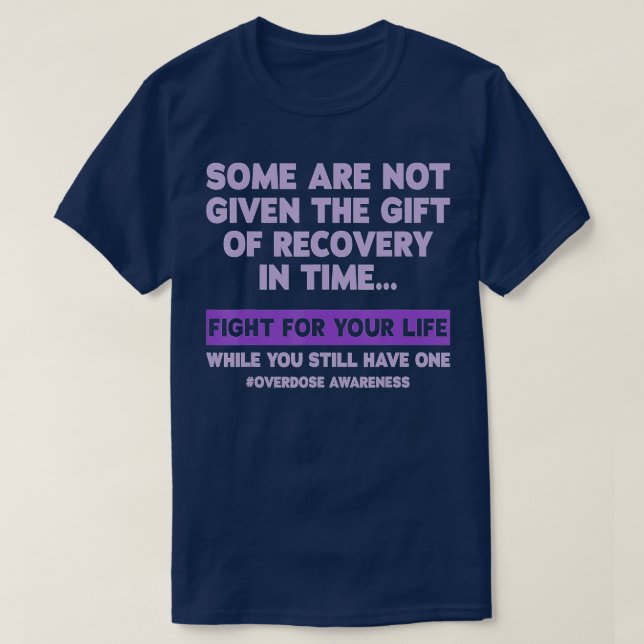 Dag för överdosering t shirt (Design framsida)
