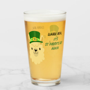 Dag för paddy's för LlamaMia St Glaskopp