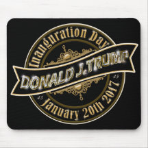 Dag för presidenttrumfinvigning Mousepad 2017