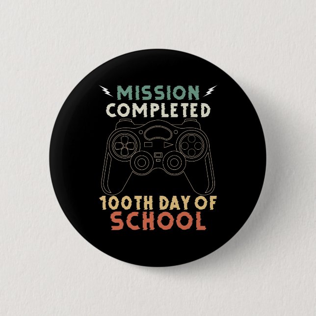 Dag för spelare 100 dagar med Roligt i skolan Knapp (Framsida)