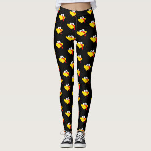 Dag för thanksgiving för Turkiet ansikte rolig Leggings