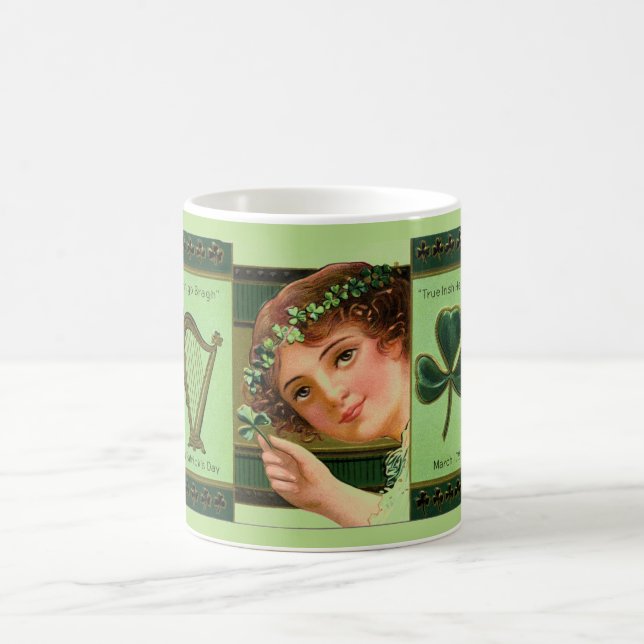 Dag för vintage St.Pat Kaffemugg (Center)