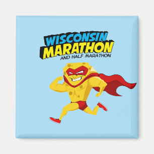 Dag för Wisconsin maratontävling Magnet