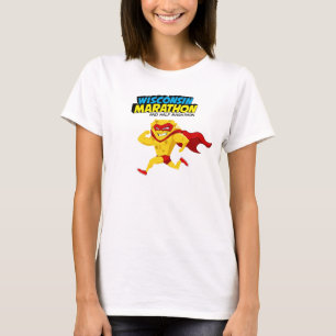 Dag för Wisconsin maratontävling T-shirt