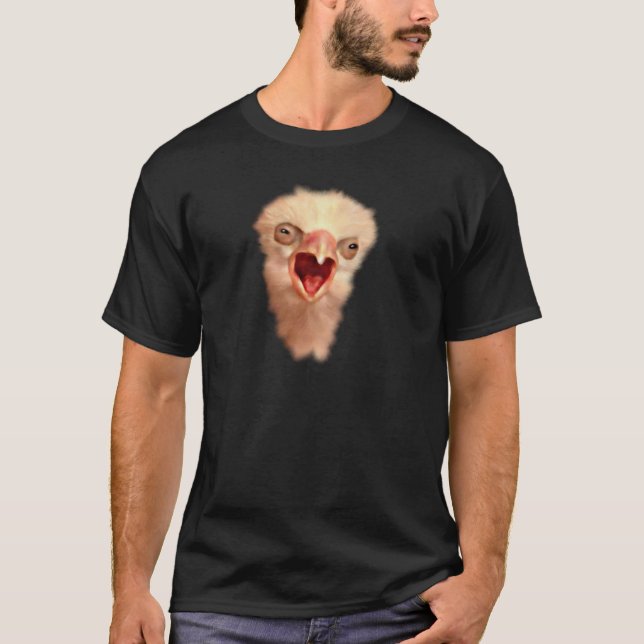 Dag Gamla Falcon-Chicken T-shirt (Framsida)
