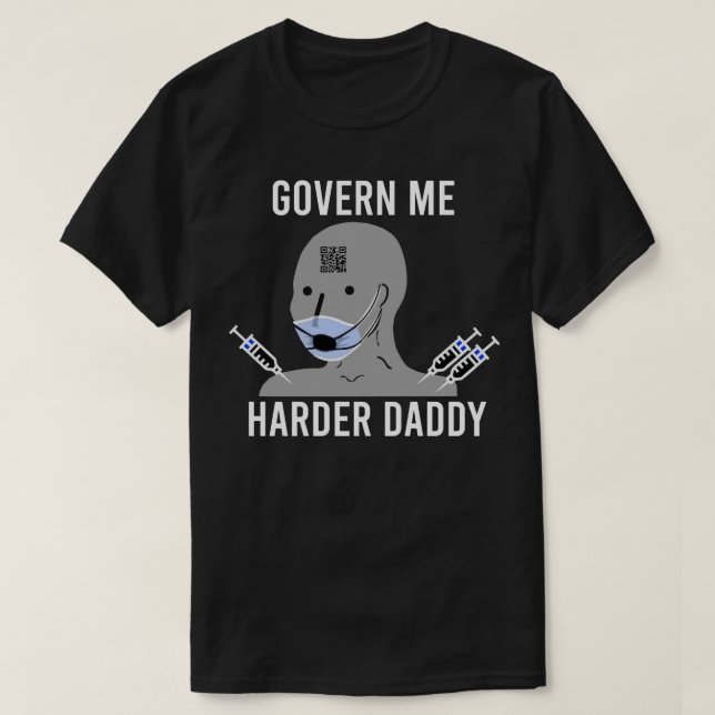 Dag-gåvor mot regeringen för Fläkt T Shirt (Design framsida)