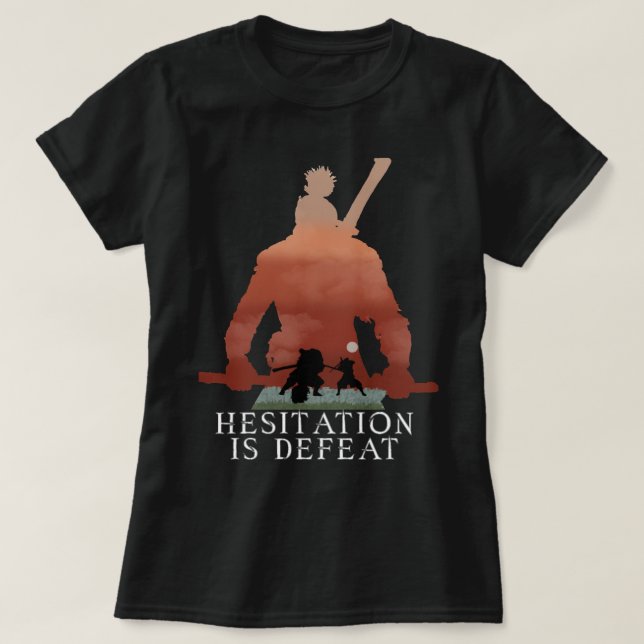 Dag-gåvor Sekiro-Hesitation är standard V3B-grafik T Shirt (Design framsida)