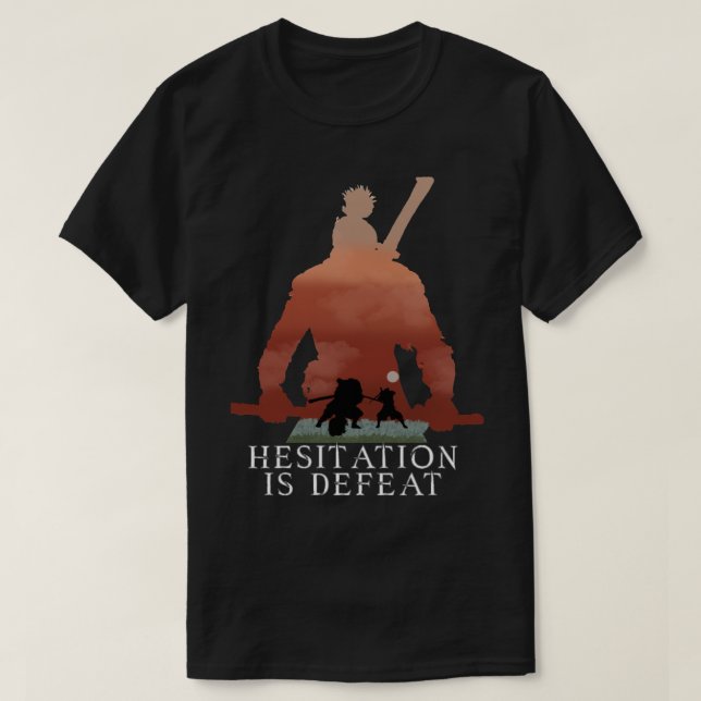 Dag-gåvor Sekiro-Hesitation är standard V3B-grafik T Shirt (Design framsida)