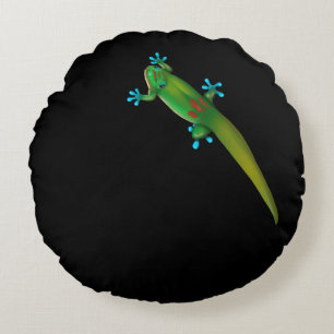Dag Gecko Rund Kudde