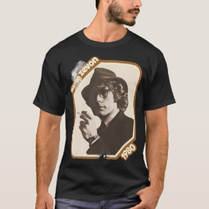 Dag ger Warren Art Zevon-grafik för Fläkt T Shirt