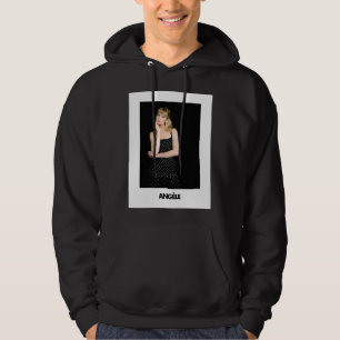Dag Gift för Angèle Van Laeken Färg Singer Portra Hoodie