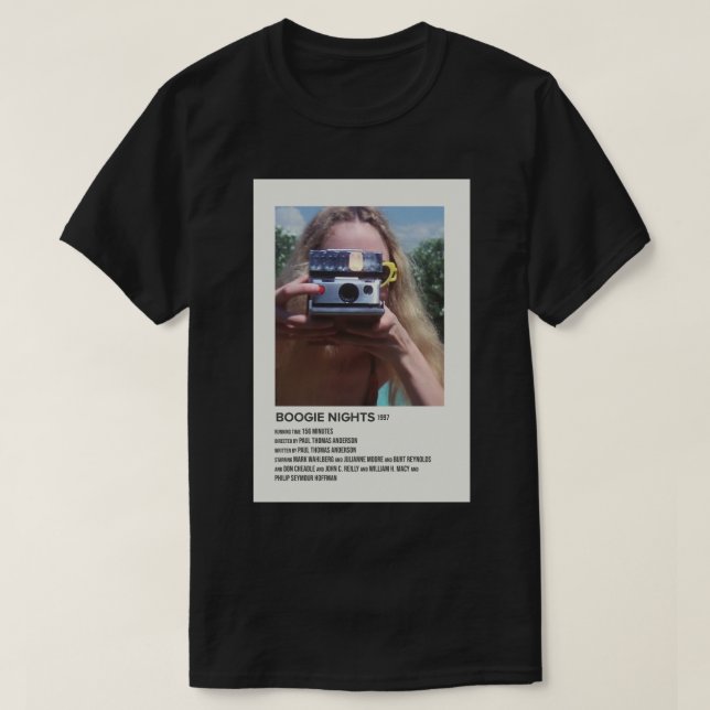Dag Gift for Boogie Nights 1997 T Shirt (Design framsida)