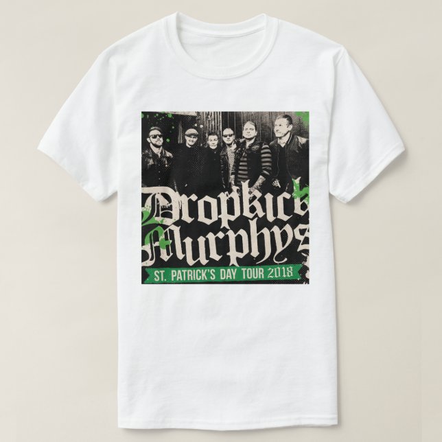 Dag Gift for St Patrick Dropkick Day 2018 Masmaret T Shirt (Design framsida)
