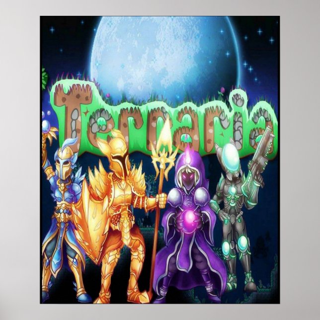 Dag Gift Terraria - Jul Poster (Framsidan)