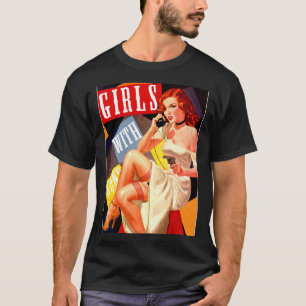 Dag Gifts Gun Crazy Call Girl Mae Page Betty Queen T Shirt