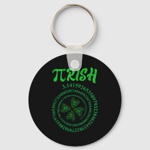 Dag grafisk irländsk rolig st. patricks dag matte nyckelring