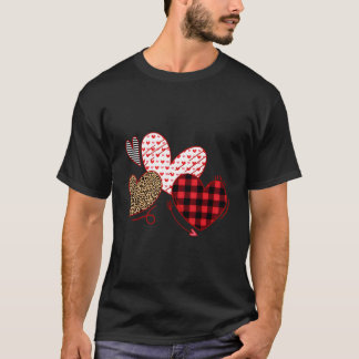 Dag Han Älskar Leopard Rutig T Shirt