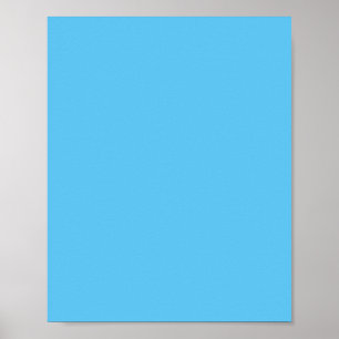 Dag Himlar Blue,Halvbakad,Jeans Blue Poster