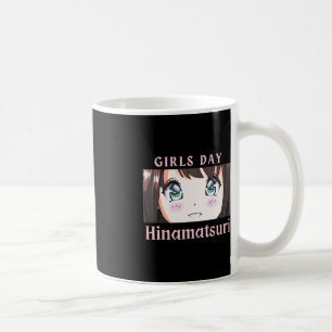 Dag Hinamatsuri helgdag eller Dörren Dag o Kaffemugg