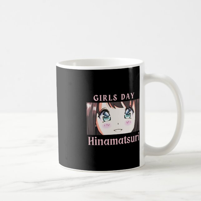 Dag Hinamatsuri helgdag eller Dörren Dag o Kaffemugg (Höger)